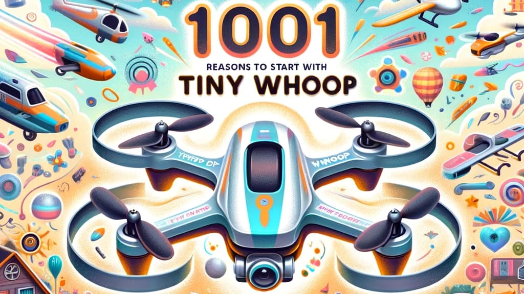 1001 reason to start with Tiny Whoop